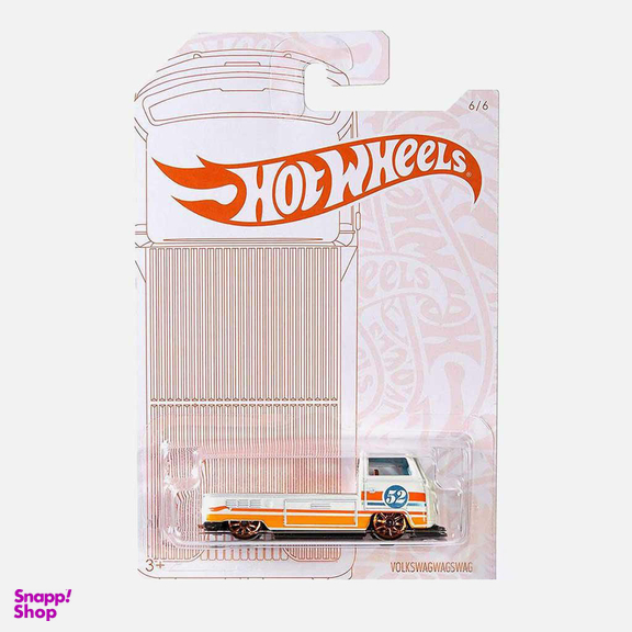 اسباب بازی ماشین متل (Mattel) سری هات ویلز مدل فولکس واگن T2 فلزی سایز کوچک