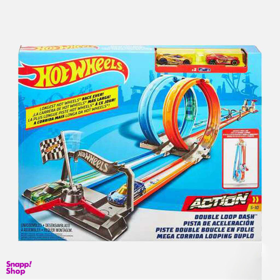 اسباب بازی ریسینگ متل (Mattel) سری هات ویلز مدل 2 حلقه ای