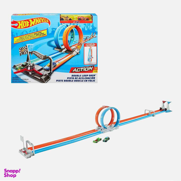 اسباب بازی ریسینگ متل (Mattel) سری هات ویلز مدل 2 حلقه ای