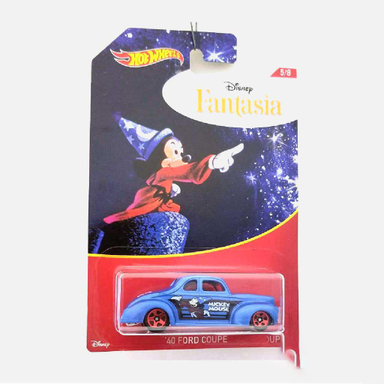 اسباب بازی ماشین متل (Mattel) سری هات ویلز مدل فورد کوپه میکی موس