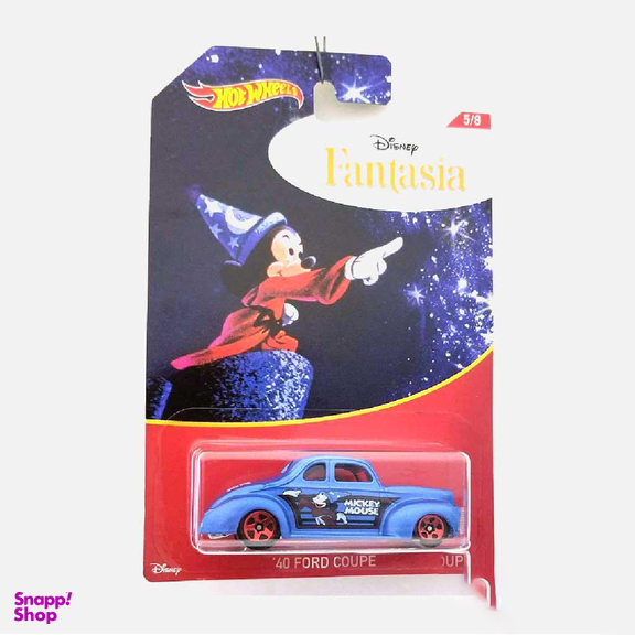 اسباب بازی ماشین متل (Mattel) سری هات ویلز مدل فورد کوپه میکی موس