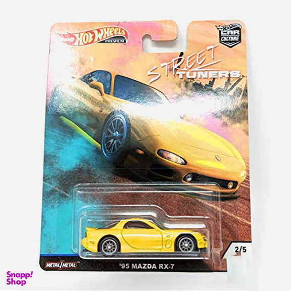اسباب بازی ماشین متل (Mattel) سری هات ویلز پریمیوم مدل مزدا RX-7