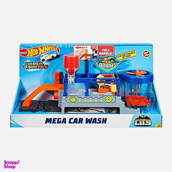 اسباب بازی ماشین متل (Mattel) سری هات ویلز مدل مگا کارواش