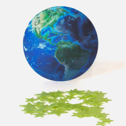 کیت کره زمین و ستاره های درخشان بلو ماربل (Blue Marble) سری نشنال جیوگرافیک