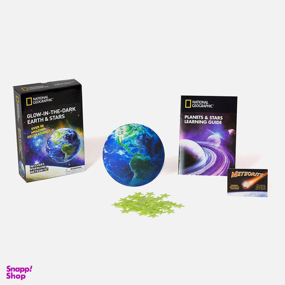 کیت کره زمین و ستاره های درخشان بلو ماربل (Blue Marble) سری نشنال جیوگرافیک