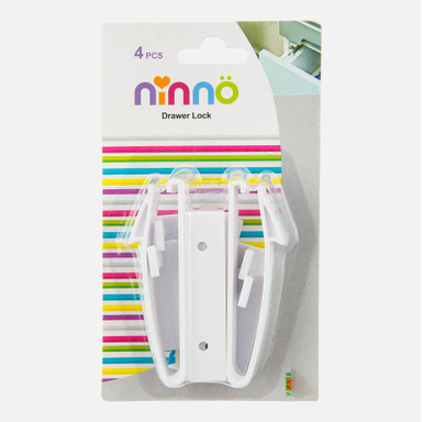 قفل کشویی نی نو(Ninno) رنگ سفید