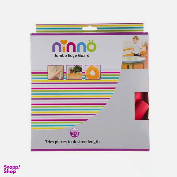 محافظ لبه دیوار و ستون نی نو(Ninno) رنگ قرمز-آبی