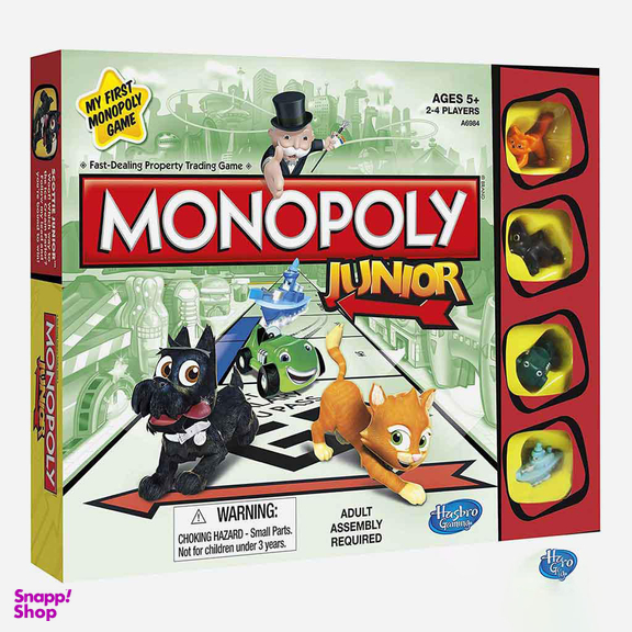 بازی فکری هزبرو (Hasbro) مدل مونوپولی جونیور