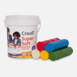 خمیر بازی کریل (Creall) مدل فوق نرم 450 گرمی