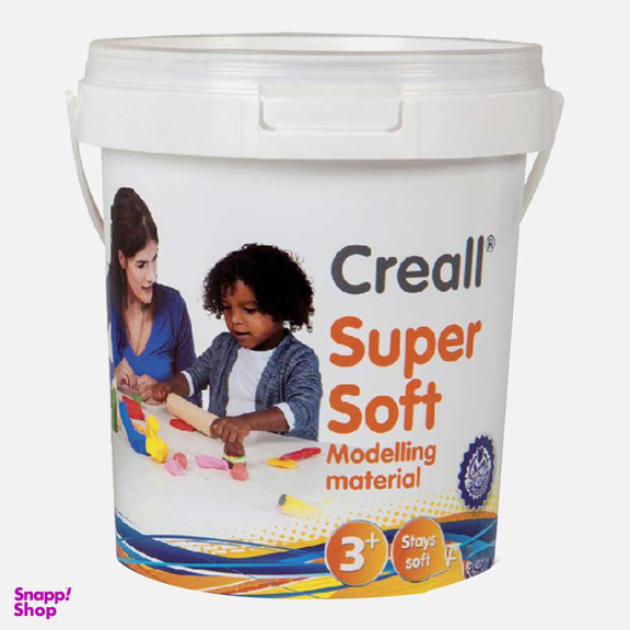 خمیر بازی کریل (Creall) مدل فوق نرم 450 گرمی