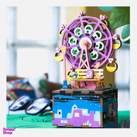 موزیک باکس روبوتایم (Robotime) مدل چرخ و فلک