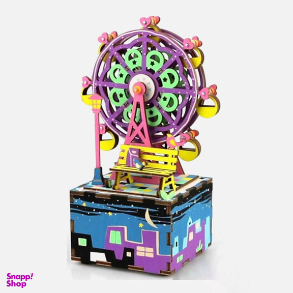 موزیک باکس روبوتایم (Robotime) مدل چرخ و فلک