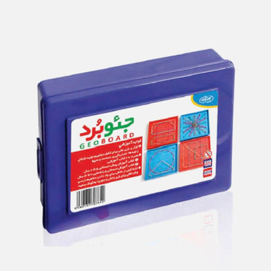 بسته آموزشی گلدونه (Goldoone) طرح جیو برد رنگ آبی قرمز