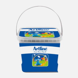 خمیر بازی سطلی آرت لاین (Artline) بسته 6 رنگ