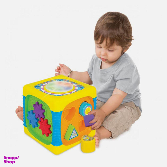 مکعب آموزشی وین فان (WinFun) مدل موزیکال رنگ زرد