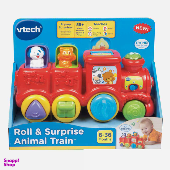 قطار وی تک (Vtech) موزیکال مدل حیوانات