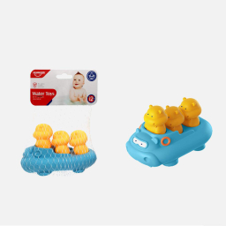 اسباب بازی پوپت حیوانات هانگر (Huanger) کد HE0288 بسته 3 عددی