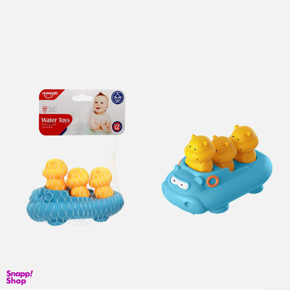 اسباب بازی پوپت حیوانات هانگر (Huanger) کد HE0288 بسته 3 عددی