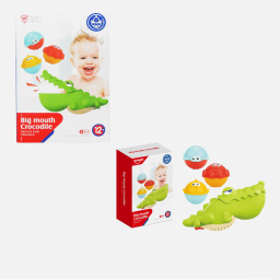 اسباب بازی کروکودیل گرسنه هانگر (Huanger) کد HE0263 بسته 4 عددی