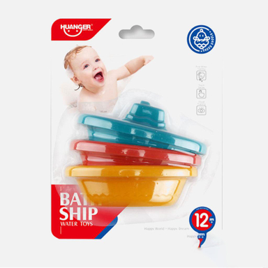 اسباب بازی قایق حمام هانگر (Huanger) کد HE0221 بسته 3 عددی
