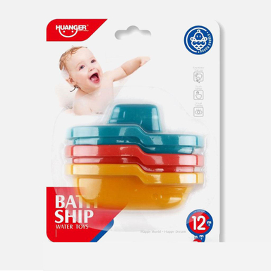 اسباب بازی قایق حمام هانگر (Huanger) کد HE0220 بسته 3 عددی