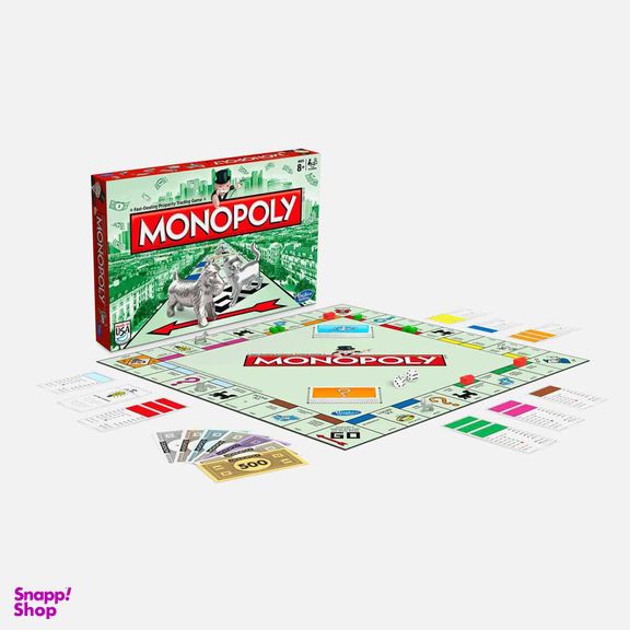 بازی فکری مونوپولی هزبرو (Hasbro) مدل کلاسیک کد HAS-00009