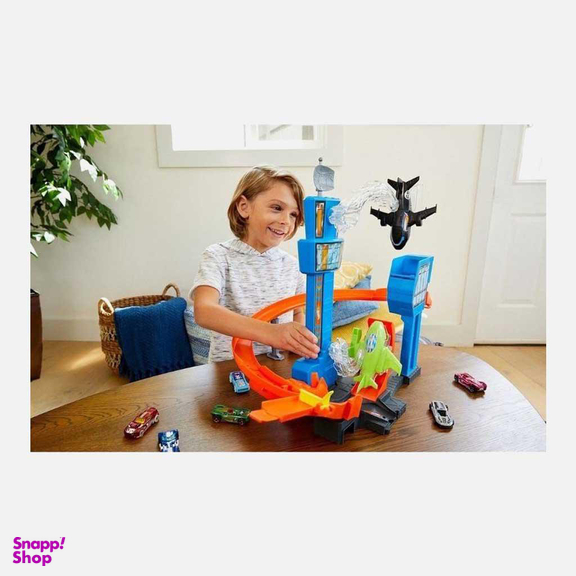 ست اسباب بازی فرودگاه جت پرشی متل (Mattel) مدل هات ویلز کد GFH90