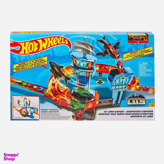 ست اسباب بازی فرودگاه جت پرشی متل (Mattel) مدل هات ویلز کد GFH90