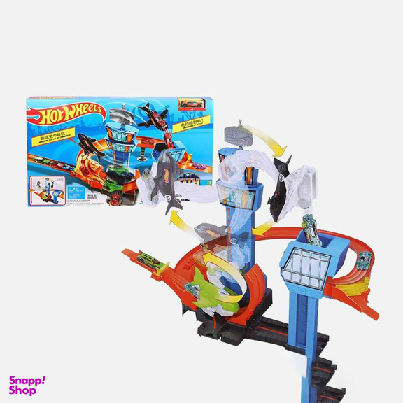 ست اسباب بازی فرودگاه جت پرشی متل (Mattel) مدل هات ویلز کد GFH90