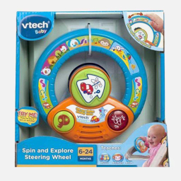 اسباب بازی فرمان موزیکال کالسکه وی تک (Vtech) مدل بی بی کد 100803