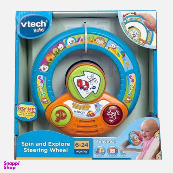 اسباب بازی فرمان موزیکال کالسکه وی تک (Vtech) مدل بی بی کد 100803