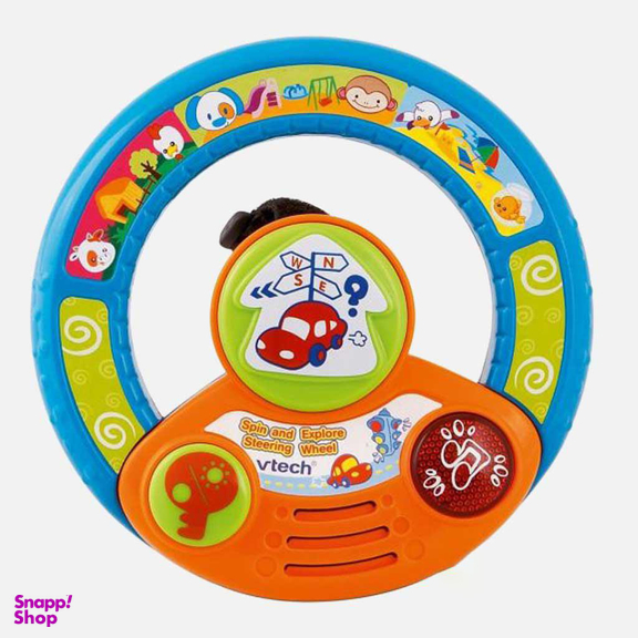 اسباب بازی فرمان موزیکال کالسکه وی تک (Vtech) مدل بی بی کد 100803