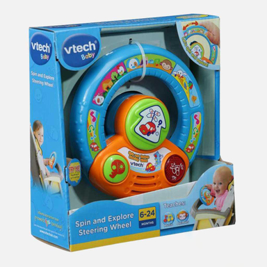 اسباب بازی فرمان موزیکال کالسکه وی تک (Vtech) مدل بی بی کد 100803