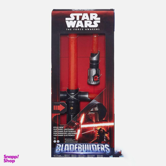 اسباب بازی جنگی شمشیر بازی موزیکال هزبرو (Hasbro) مدل استار وارز کد HAS-B2948 رنگ قرمز