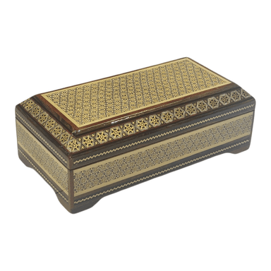 جعبه خاتم کاری خادم ملت کد 870
