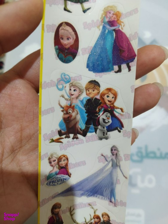 برچسب مدل دخترانه کد 021 بسته 5 عددی