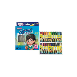 پاستل روغنی 24 رنگ آنجل (Angel) کد B01