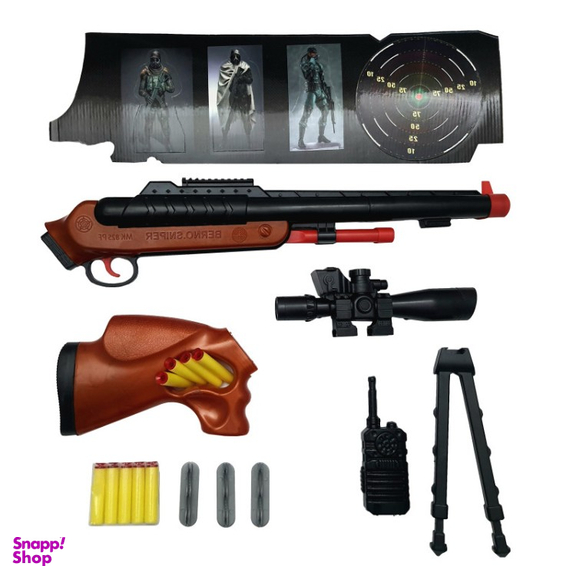 ست تفنگ بازی گلدن گان طرح دولول مدل Snaiper PF