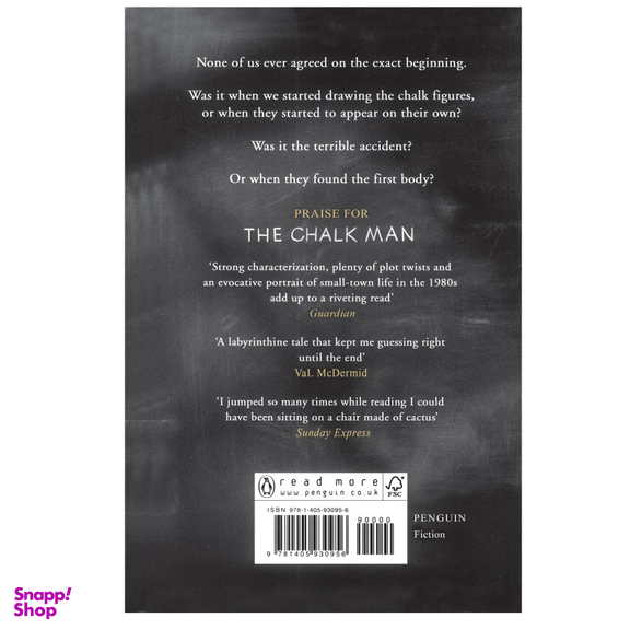 کتاب The Chalk Man اثر C.J. Tudor انتشارات هدف نوین