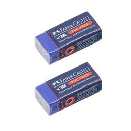 پاک کن فابر کاستل (FaberCastell) مدل PVC-FREE کد 188930 بسته دو عددی