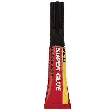 چسب قطره ای رازی مدل Super Glue حجم 3 میلی لیتر