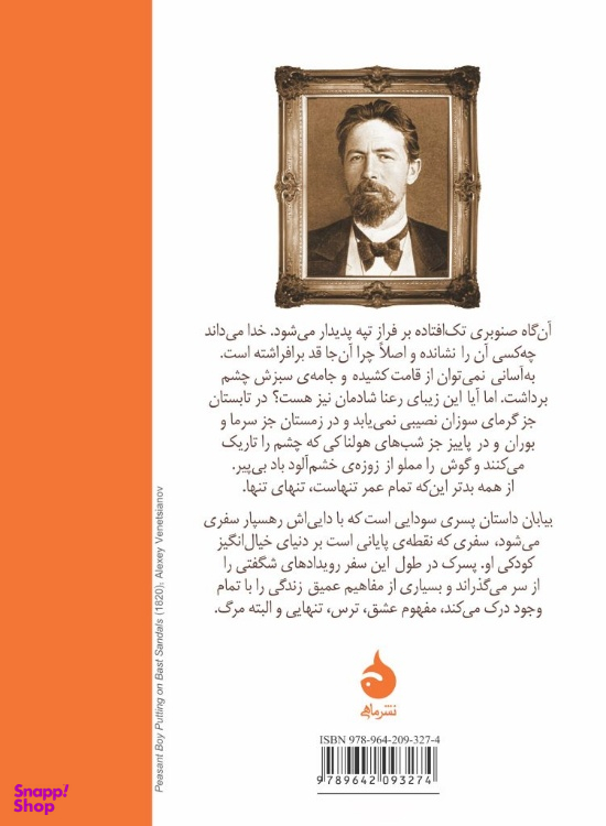 کتاب بیابان اثر آنتون چخوف نشر ماهی