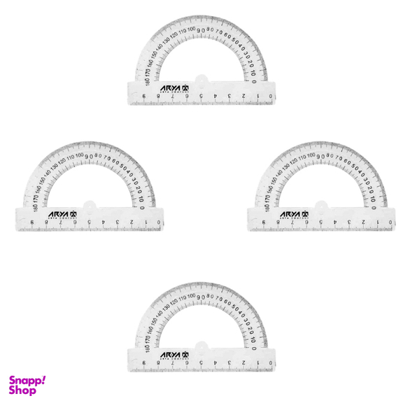 نقاله 180 درجه آریا کد 8024 بسته 4 عددی