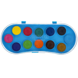 آبرنگ بیضی آریا (Arya) سایز کوچک بسته 12 رنگ