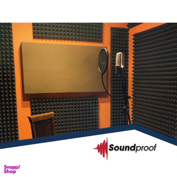 پنل آکوستیک ساندپروف (Soundproof) مدل هرمی 2.1