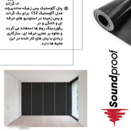 پنل آکوستیک ساندپروف (Soundproof) مدل پس زمینه C52