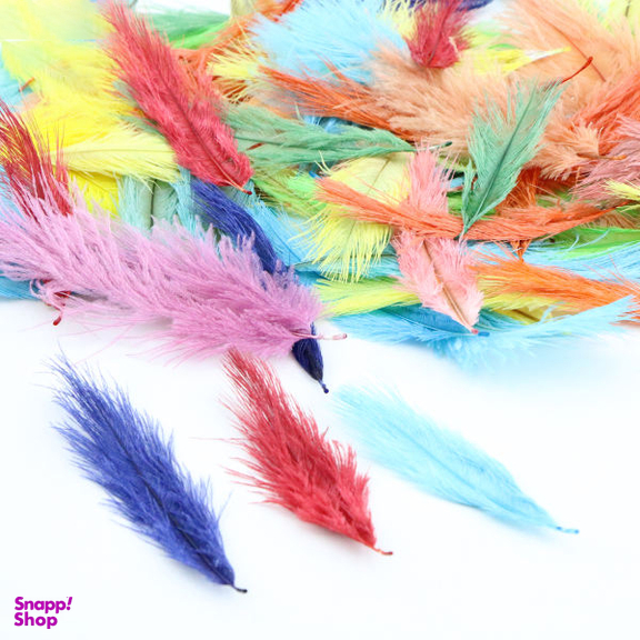 پر رنگی چرم حریر (Harir Leather) مدل Fc15 بسته 15 عددی