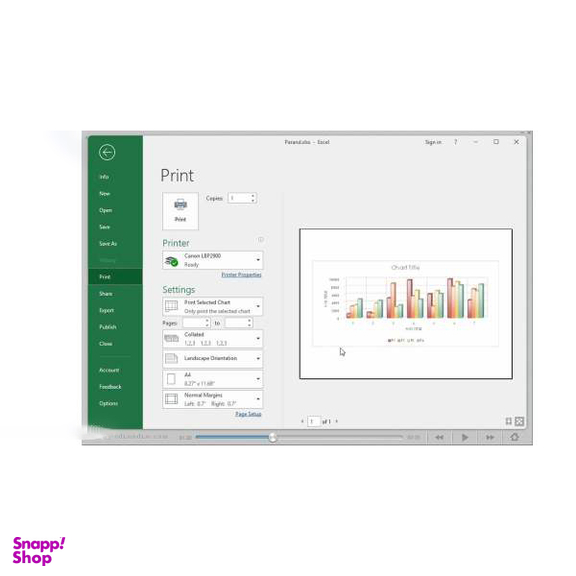 نرم افزار آموزشی Excel 2019 نشر پرند