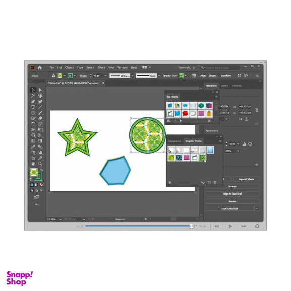 نرم افزار آموزش Illustrator 2020 نشر پرند