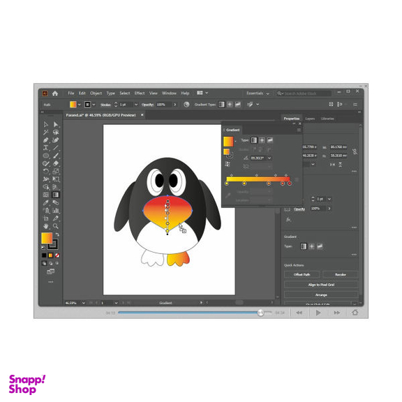 نرم افزار آموزش Illustrator 2020 نشر پرند